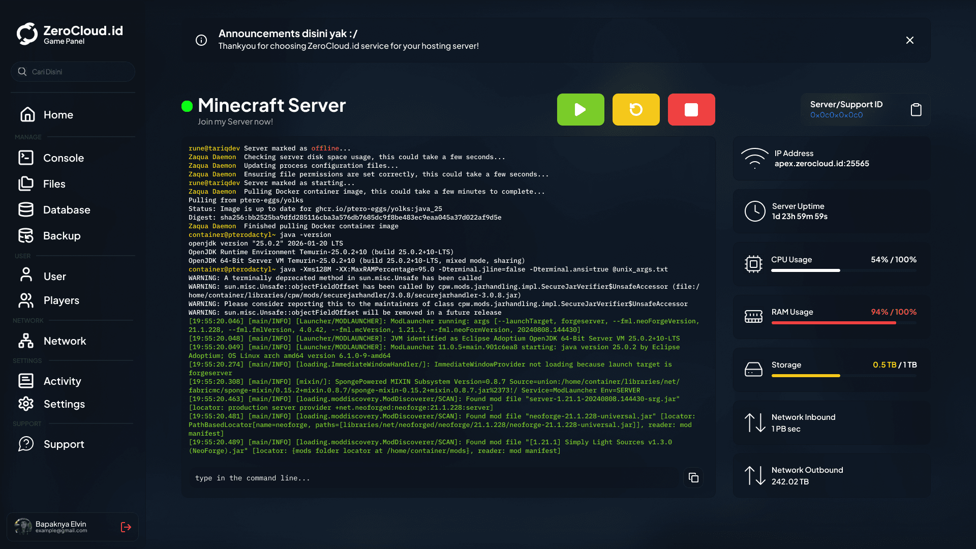 Clean UI